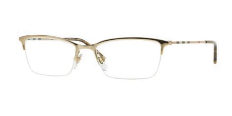 burberry eyeglasses be1278 1145 light gold 53 17 140|BE1278 Prescription Eyeglasses .